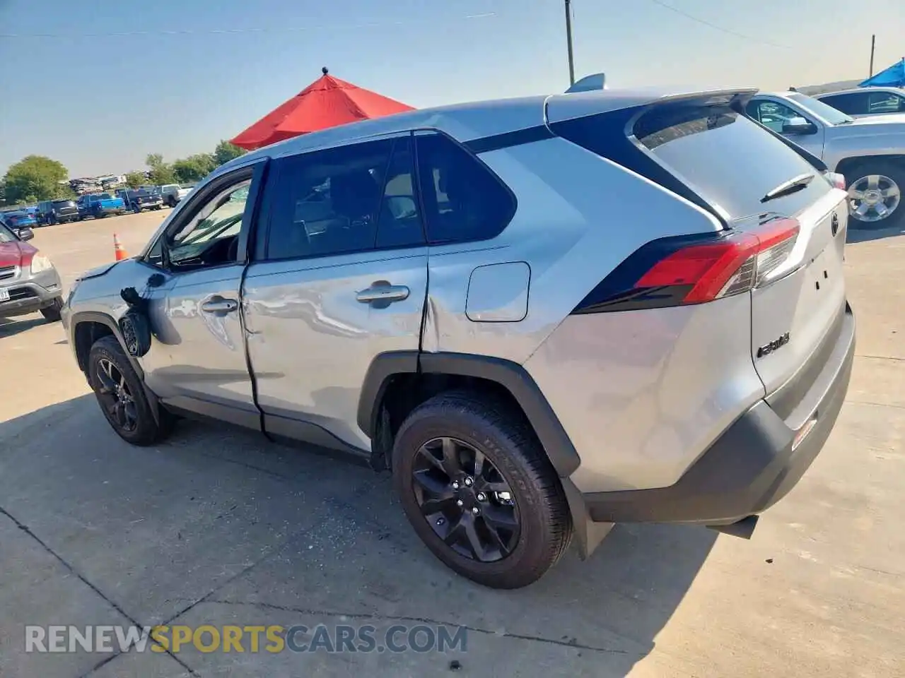 2 Photograph of a damaged car 2T3H1RFV4RC301145 TOYOTA RAV4 2024