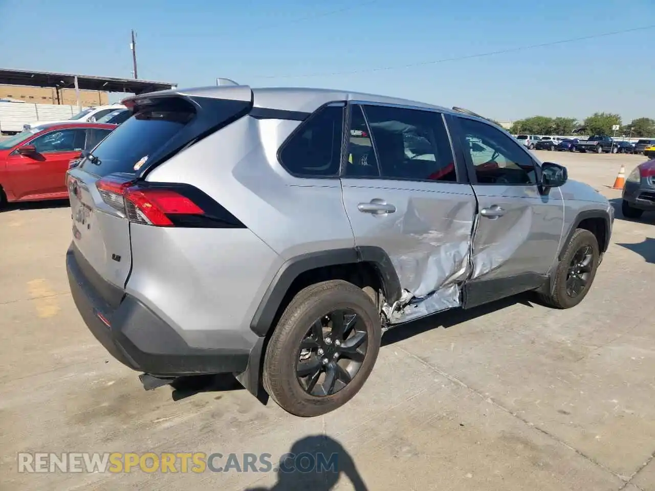 3 Photograph of a damaged car 2T3H1RFV4RC301145 TOYOTA RAV4 2024