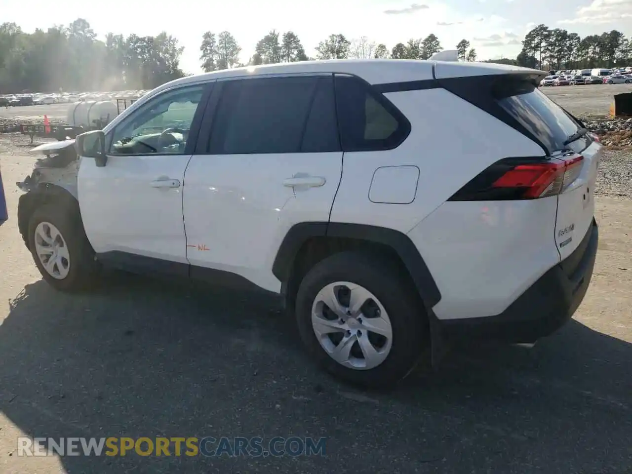 2 Photograph of a damaged car 2T3H1RFV6RW335134 TOYOTA RAV4 2024