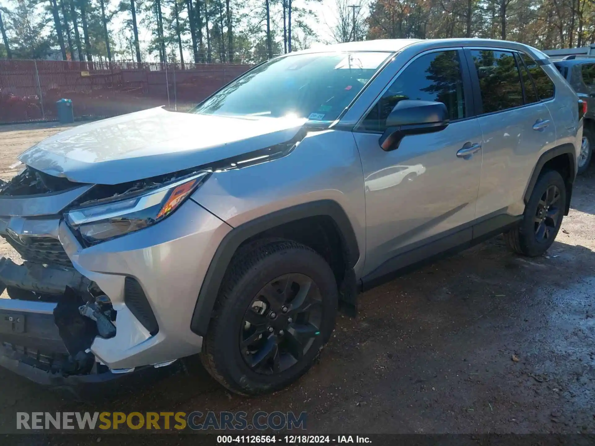 2 Photograph of a damaged car 2T3H1RFV7RC295924 TOYOTA RAV4 2024