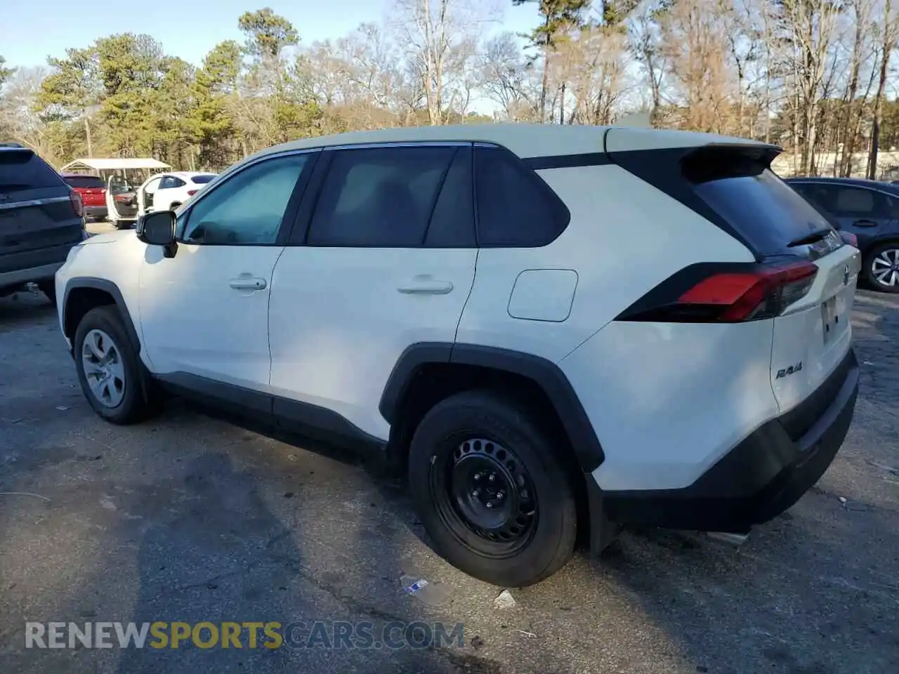 2 Photograph of a damaged car 2T3H1RFV8RC285919 TOYOTA RAV4 2024