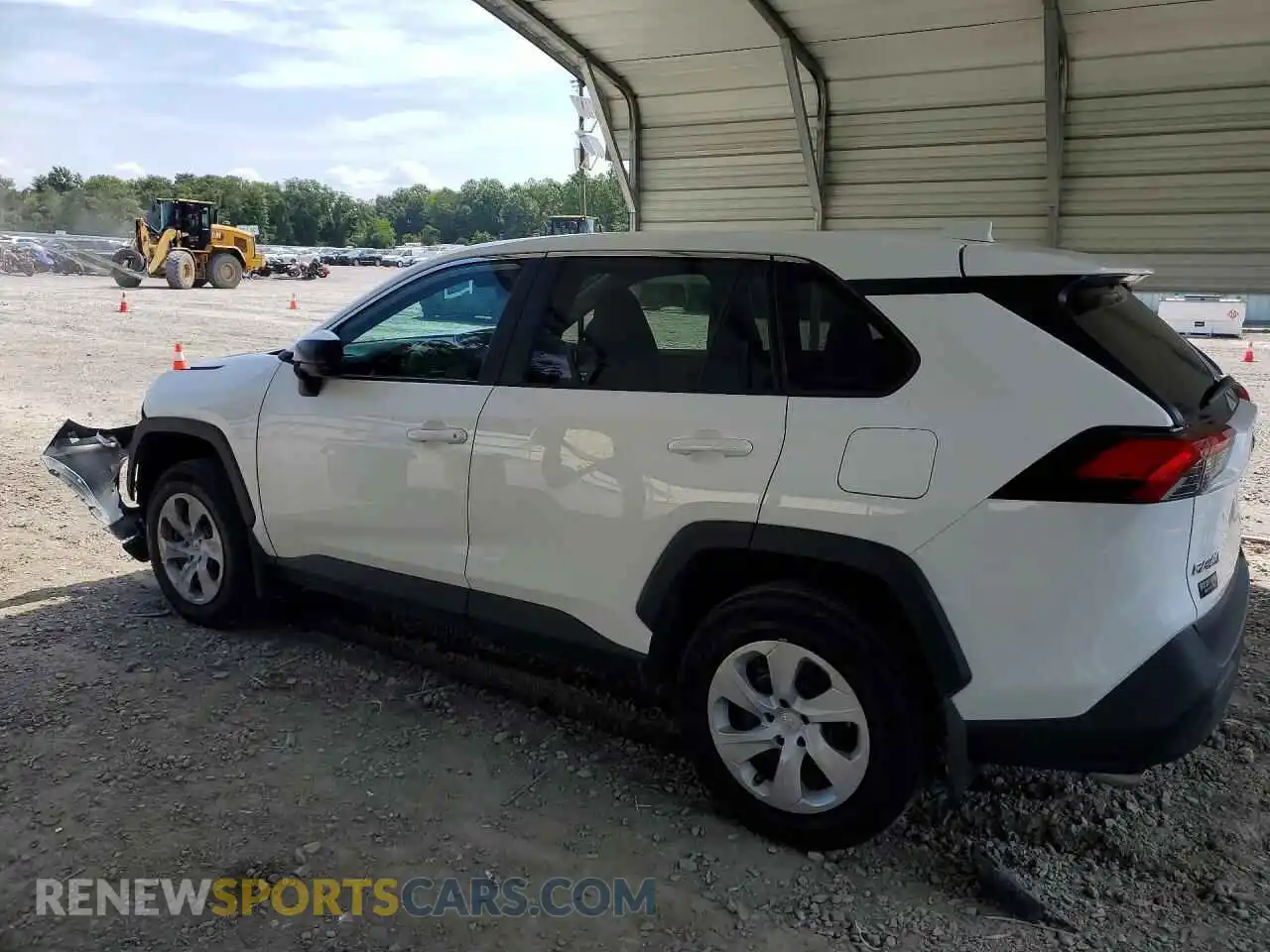 2 Photograph of a damaged car 2T3H1RFV9RW329277 TOYOTA RAV4 2024