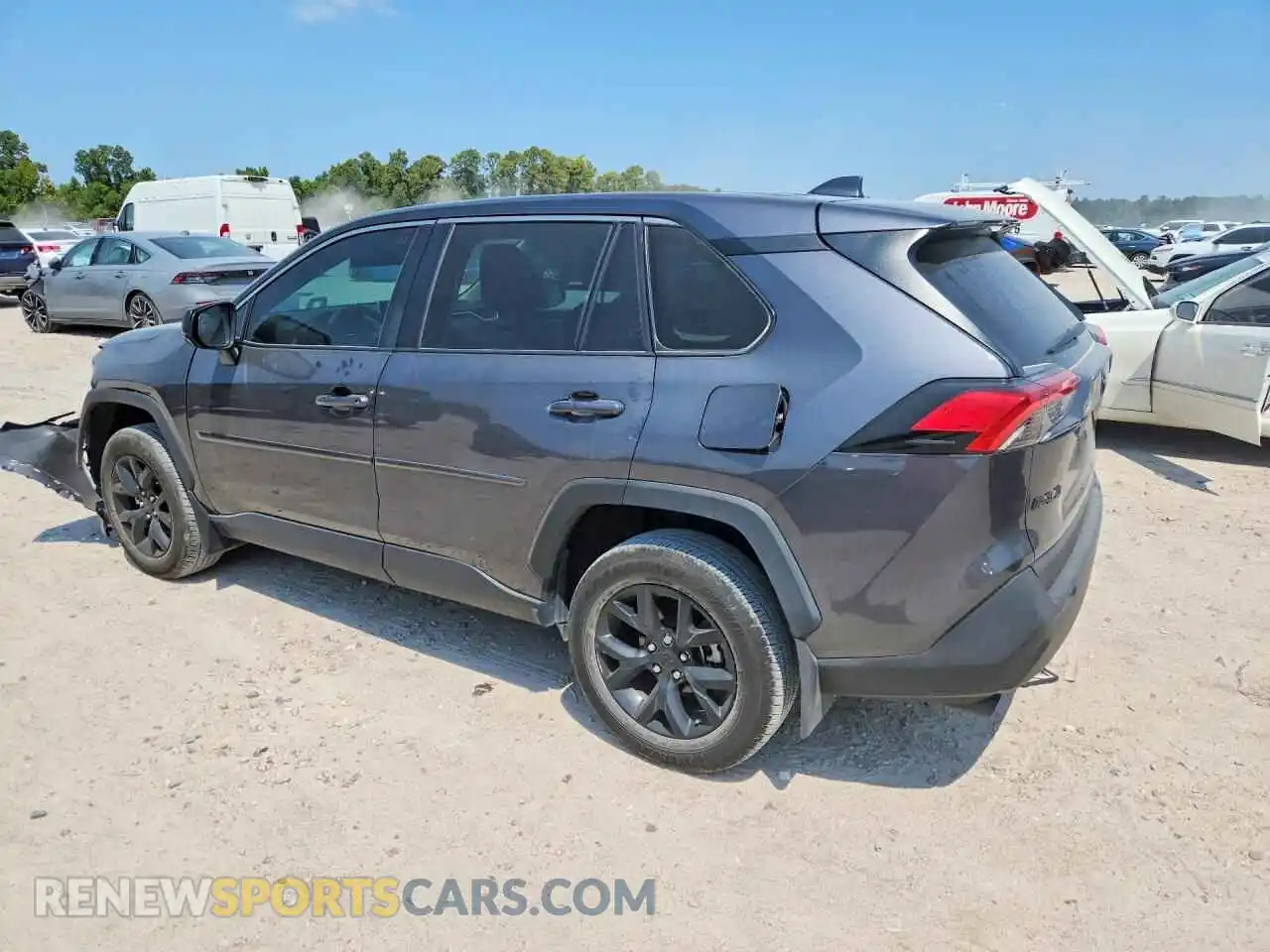 2 Photograph of a damaged car 2T3H1RFVXRC287798 TOYOTA RAV4 2024