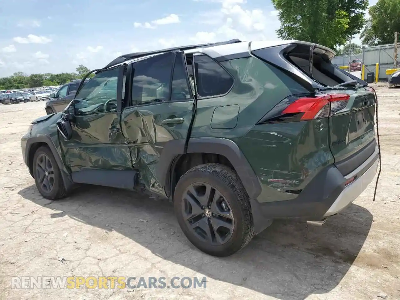 2 Photograph of a damaged car 2T3J1RFV6RW490445 TOYOTA RAV4 2024