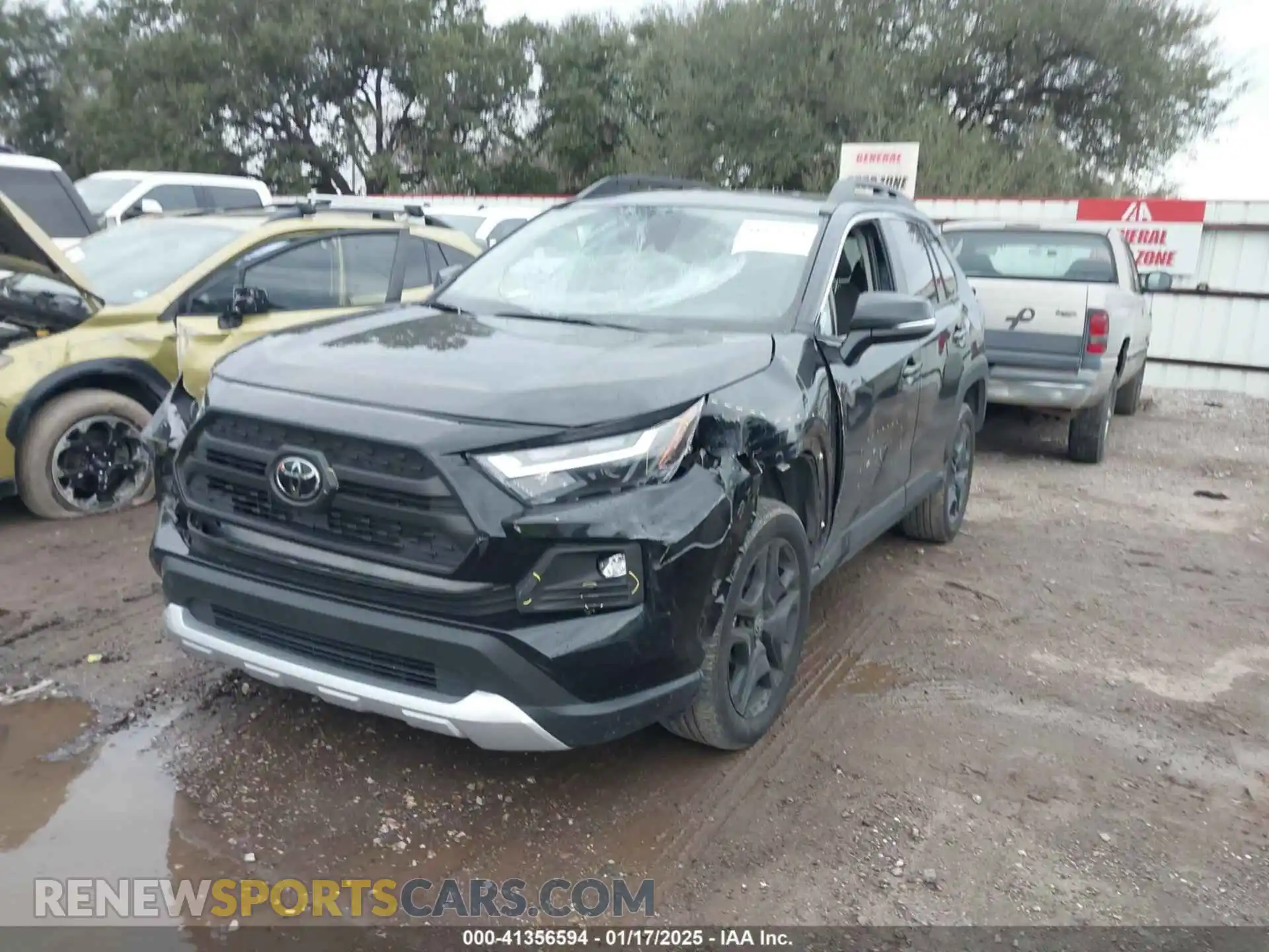 2 Photograph of a damaged car 2T3J1RFV9RW459237 TOYOTA RAV4 2024