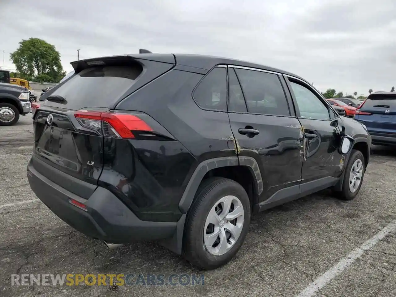 3 Photograph of a damaged car 2T3K1RFV2RC256809 TOYOTA RAV4 2024