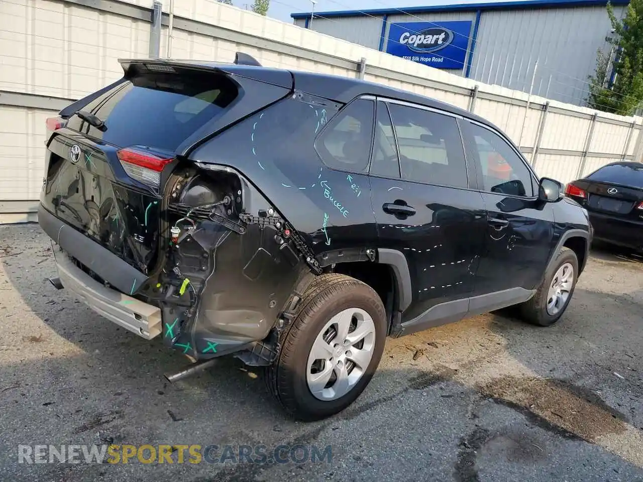 3 Photograph of a damaged car 2T3K1RFV2RC276154 TOYOTA RAV4 2024