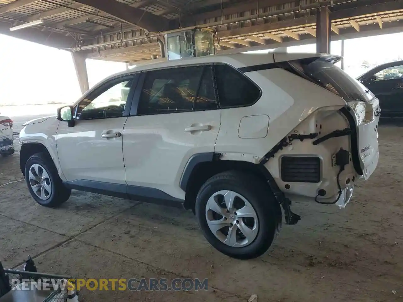 2 Photograph of a damaged car 2T3K1RFV2RC282195 TOYOTA RAV4 2024