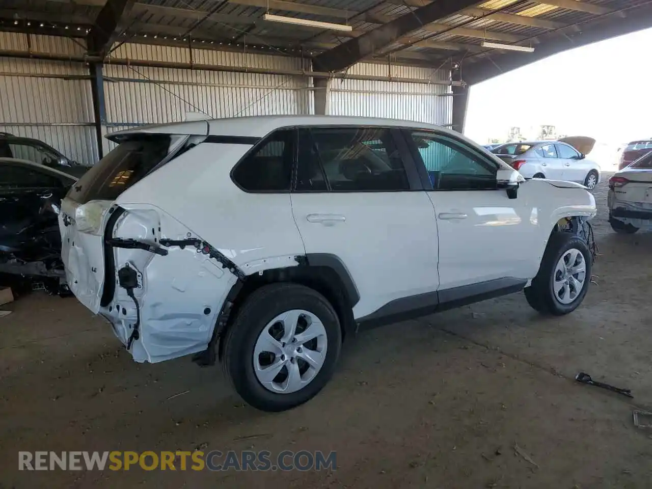 3 Photograph of a damaged car 2T3K1RFV2RC282195 TOYOTA RAV4 2024