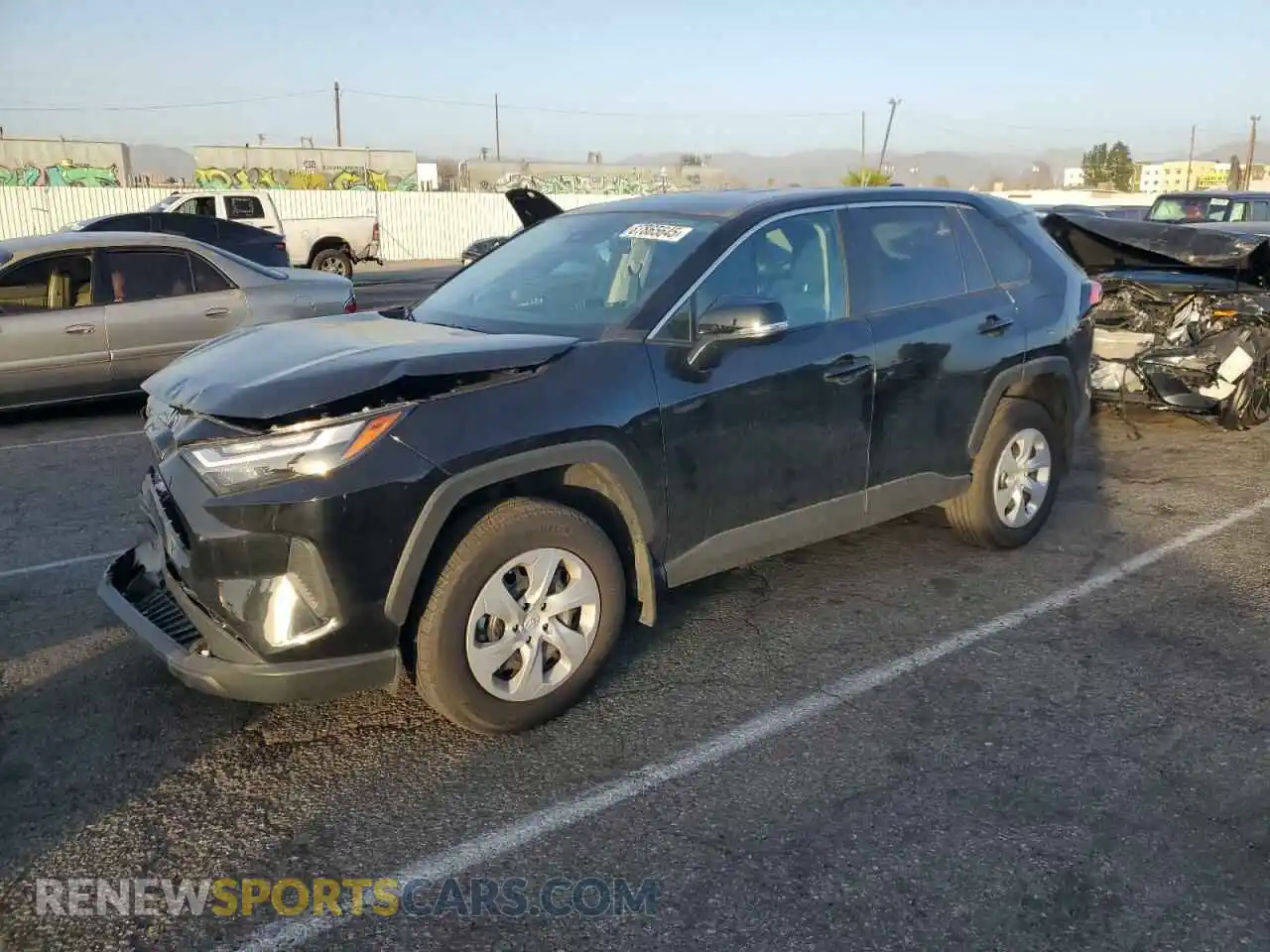 1 Photograph of a damaged car 2T3K1RFV6RW354014 TOYOTA RAV4 2024