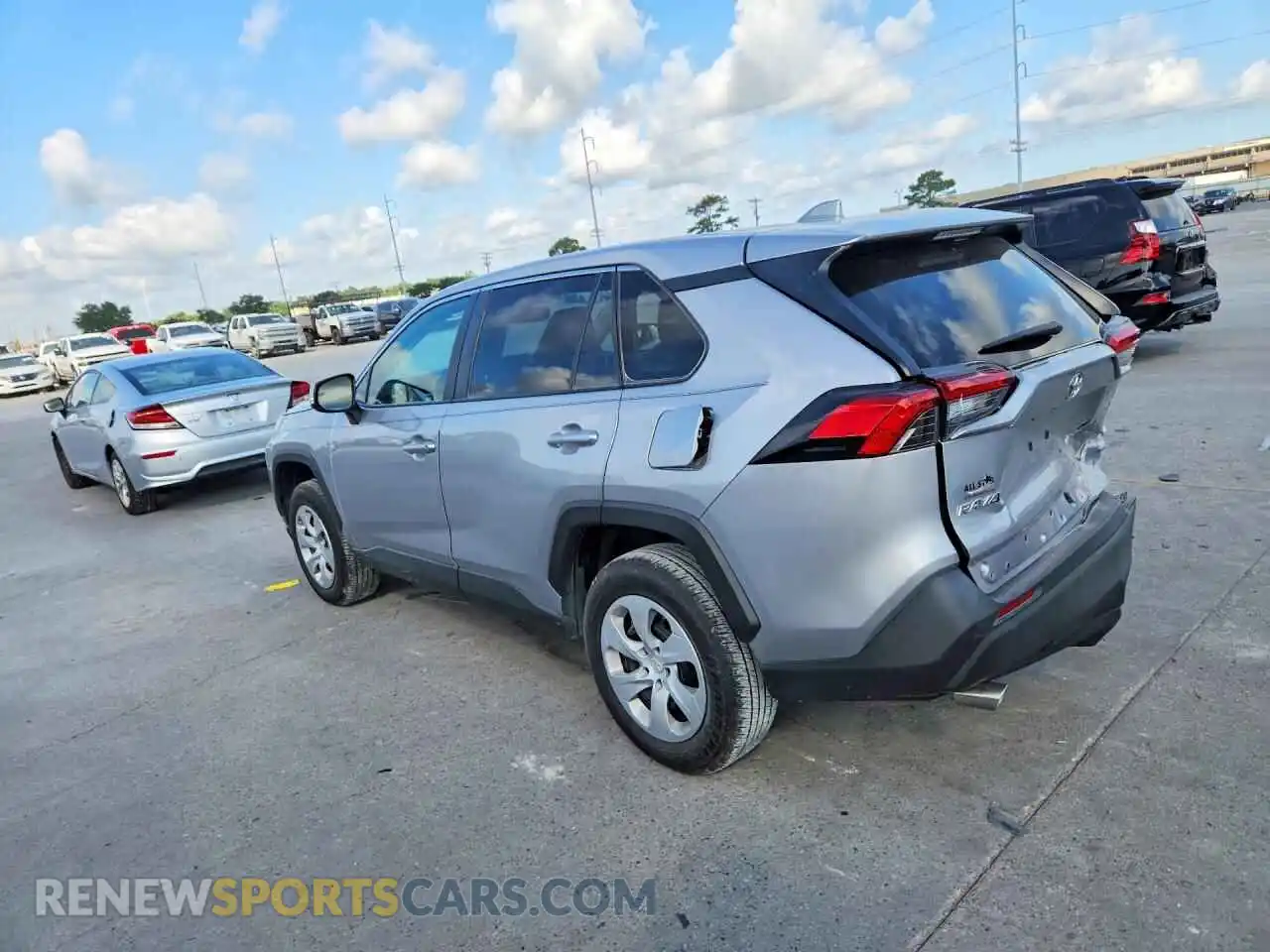 2 Photograph of a damaged car 2T3K1RFV8RC283058 TOYOTA RAV4 2024