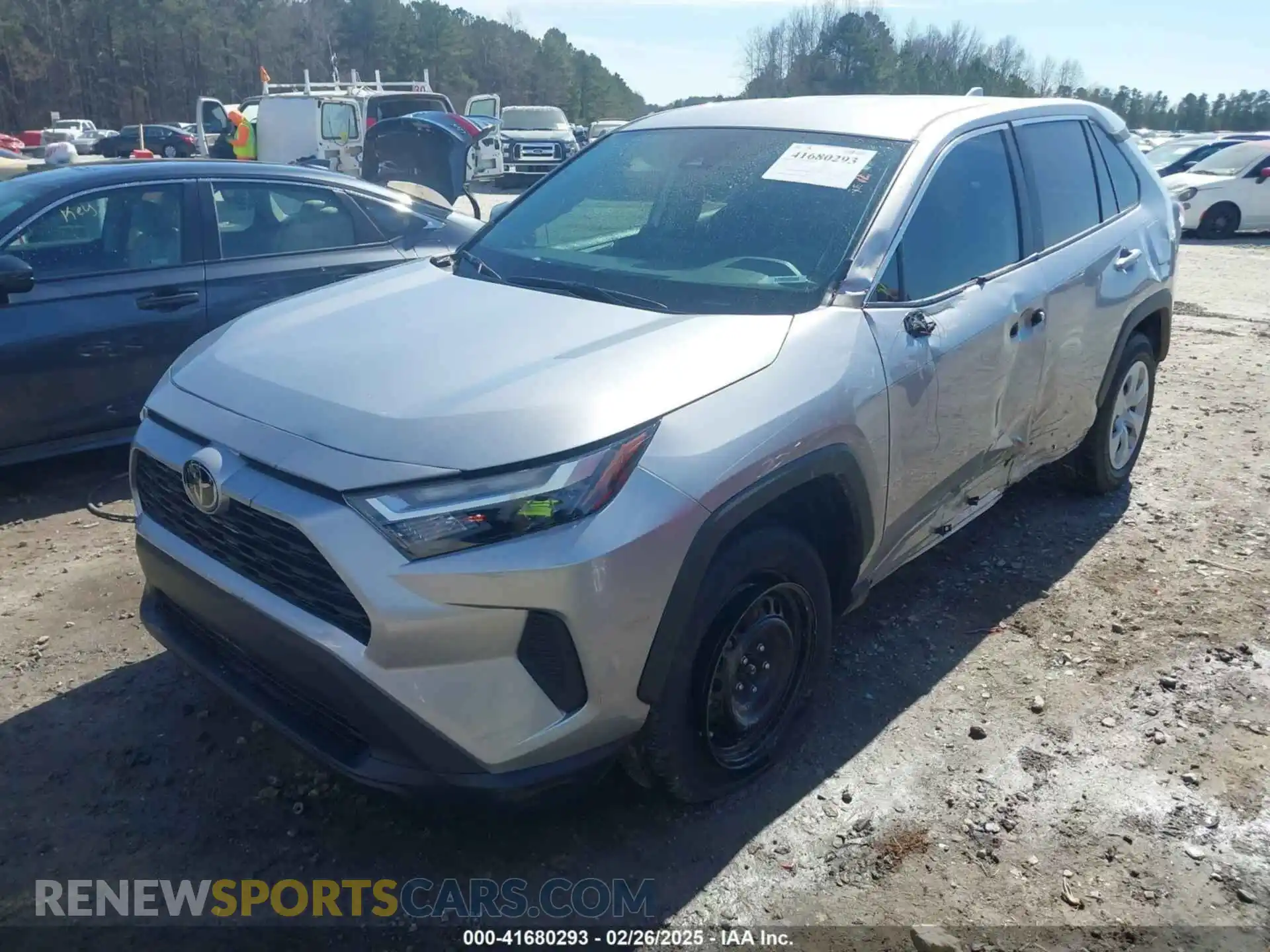 2 Photograph of a damaged car 2T3K1RFVXRC290139 TOYOTA RAV4 2024