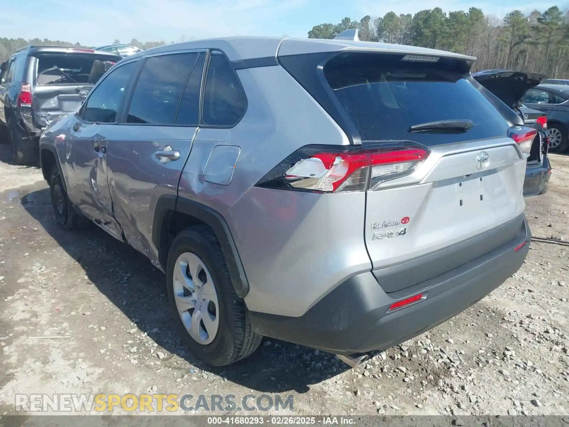 3 Photograph of a damaged car 2T3K1RFVXRC290139 TOYOTA RAV4 2024
