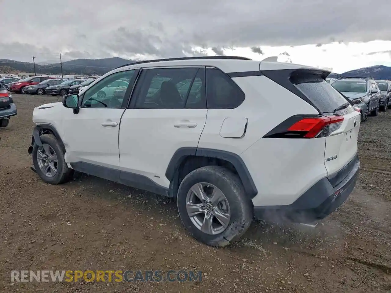 2 Photograph of a damaged car 2T3LWRFV0RW211890 TOYOTA RAV4 2024