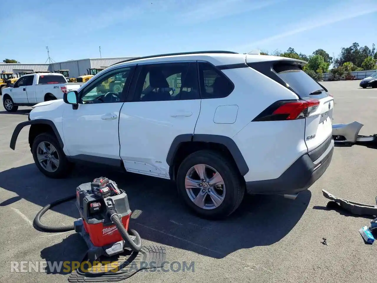 2 Photograph of a damaged car 2T3LWRFV4RW199274 TOYOTA RAV4 2024
