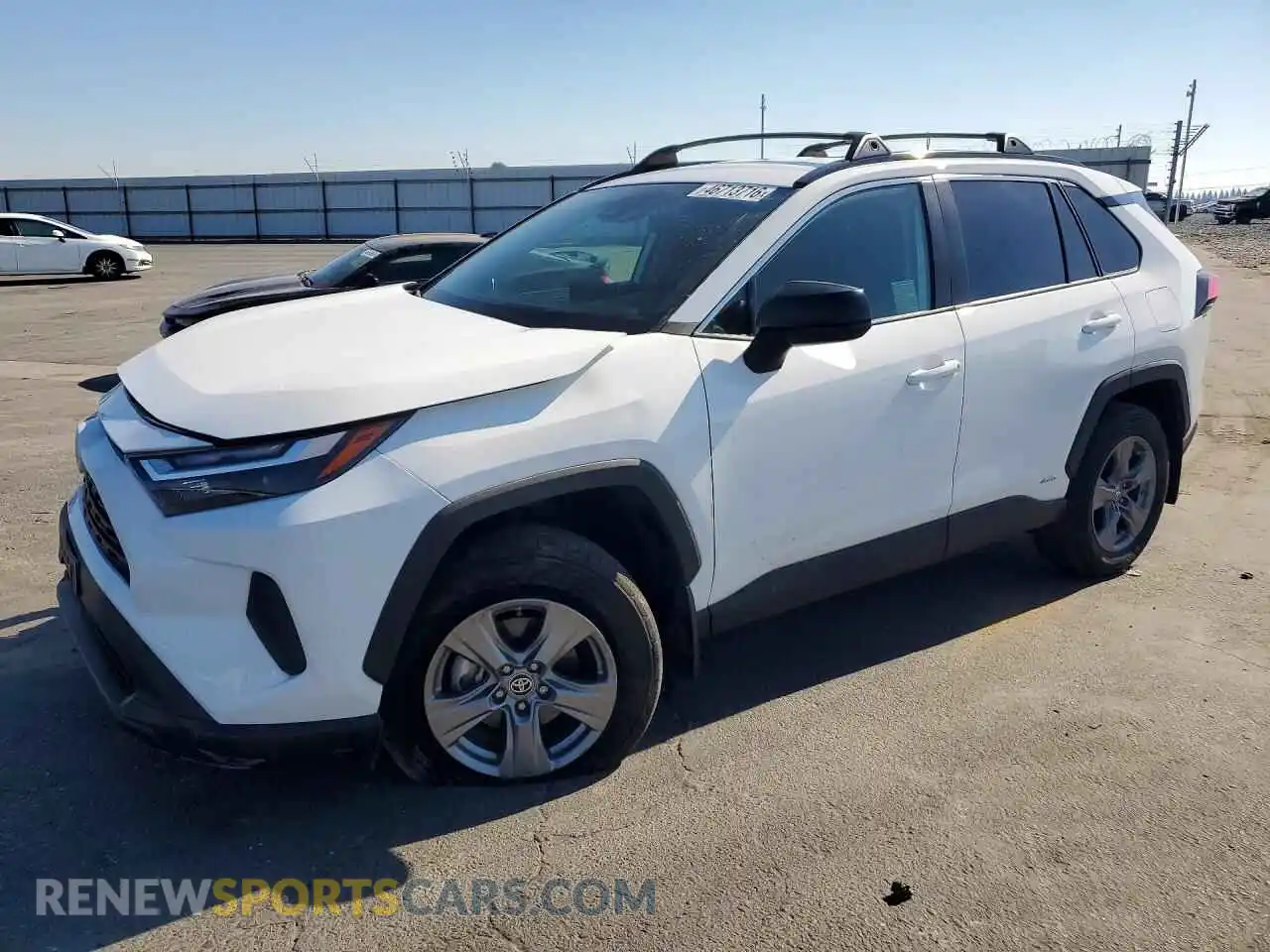 1 Photograph of a damaged car 2T3LWRFV4RW227655 TOYOTA RAV4 2024
