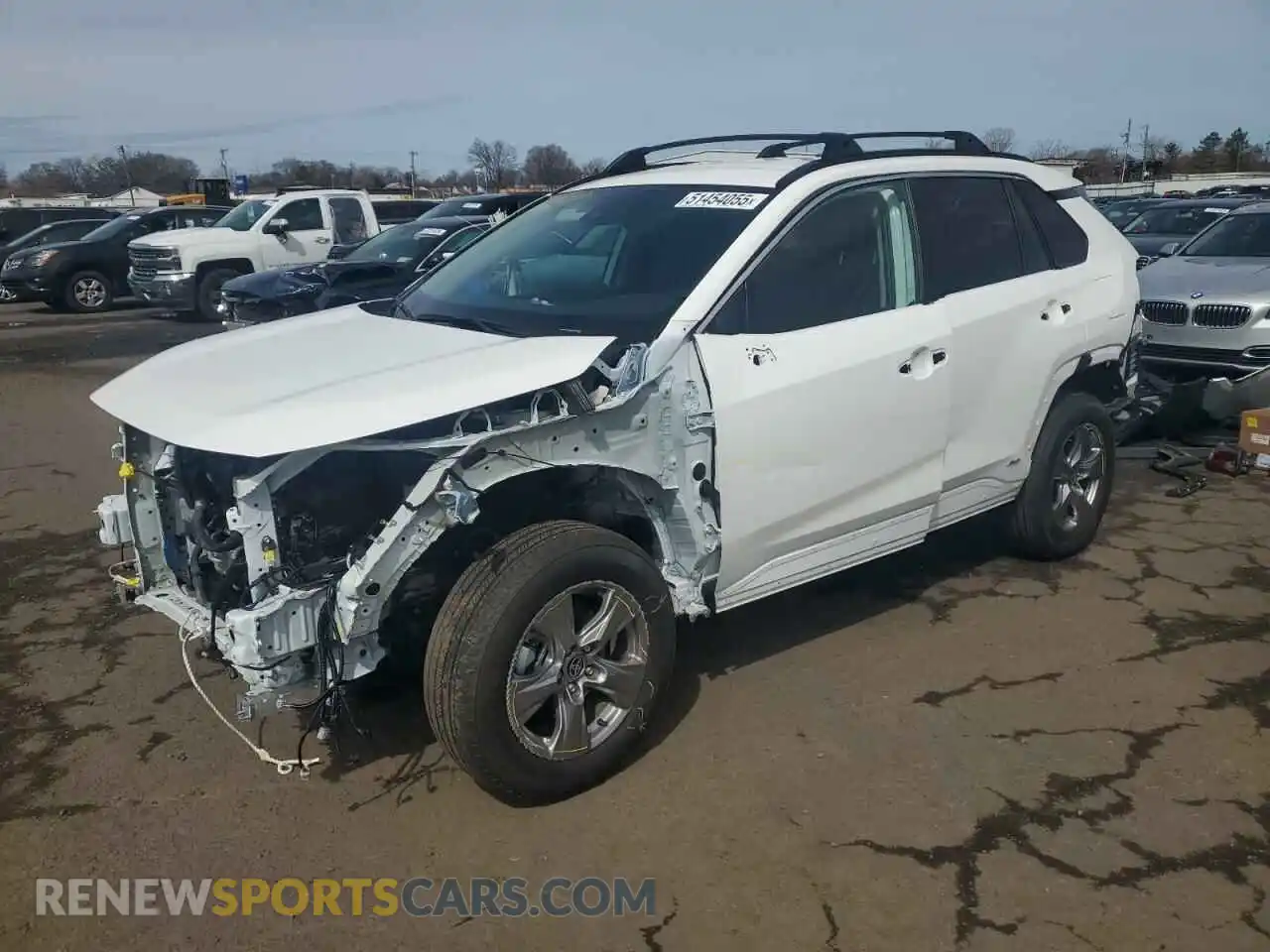 1 fotografías del automóvil dañado 2T3LWRFV7RW251108 TOYOTA RAV4 2024