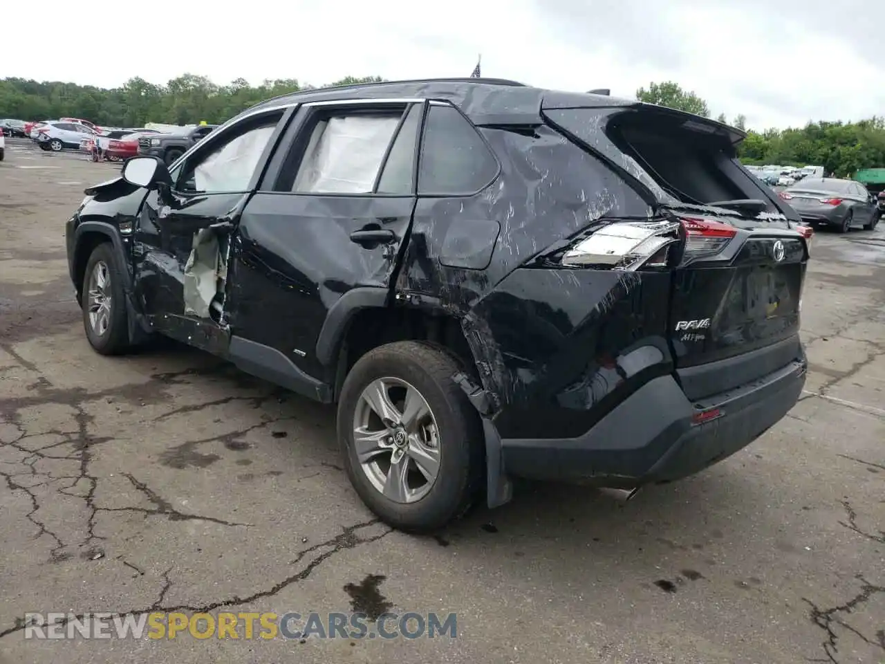 2 Photograph of a damaged car 2T3LWRFV9RW199366 TOYOTA RAV4 2024