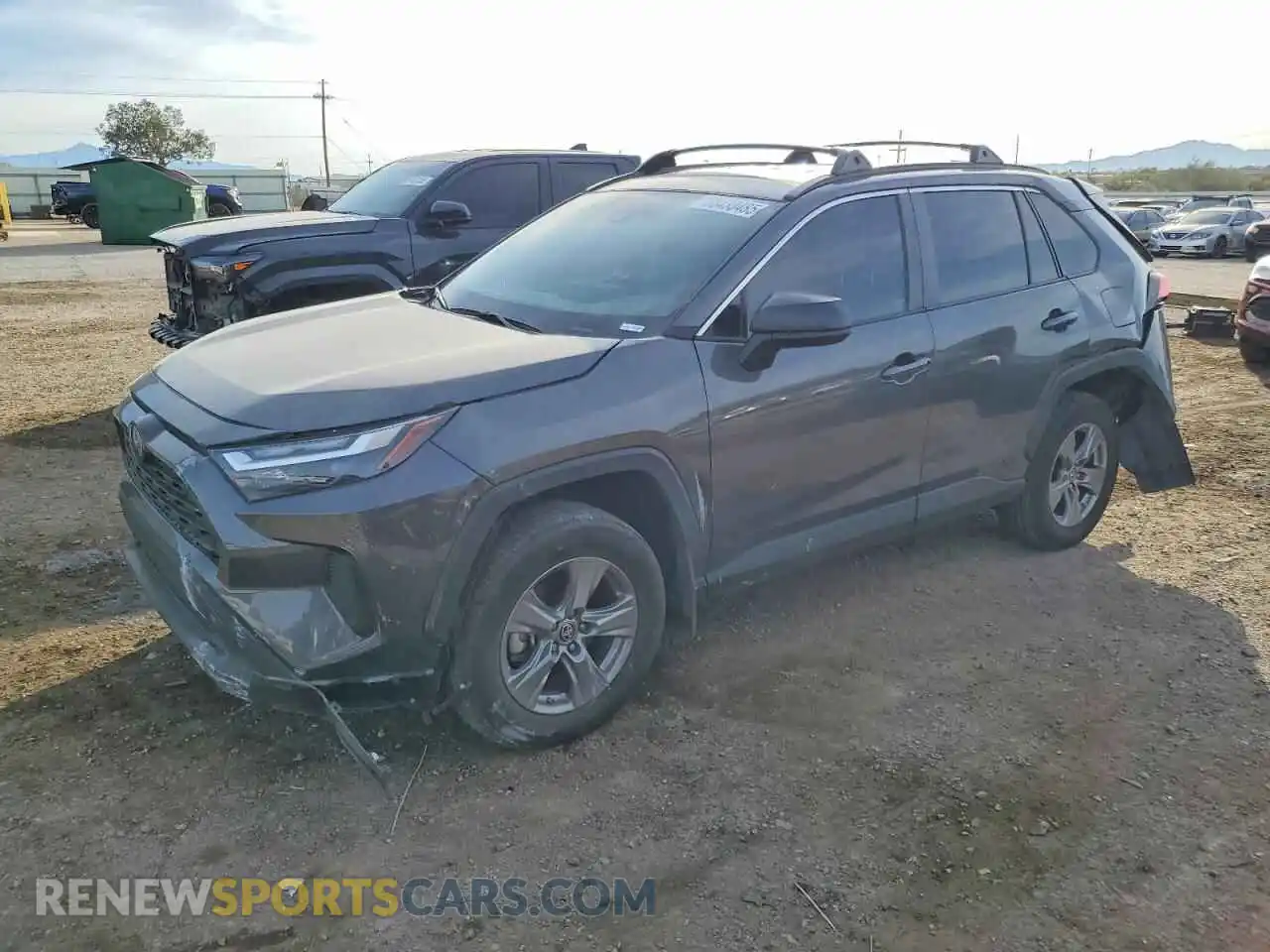 1 Photograph of a damaged car 2T3LWRFV9RW201066 TOYOTA RAV4 2024