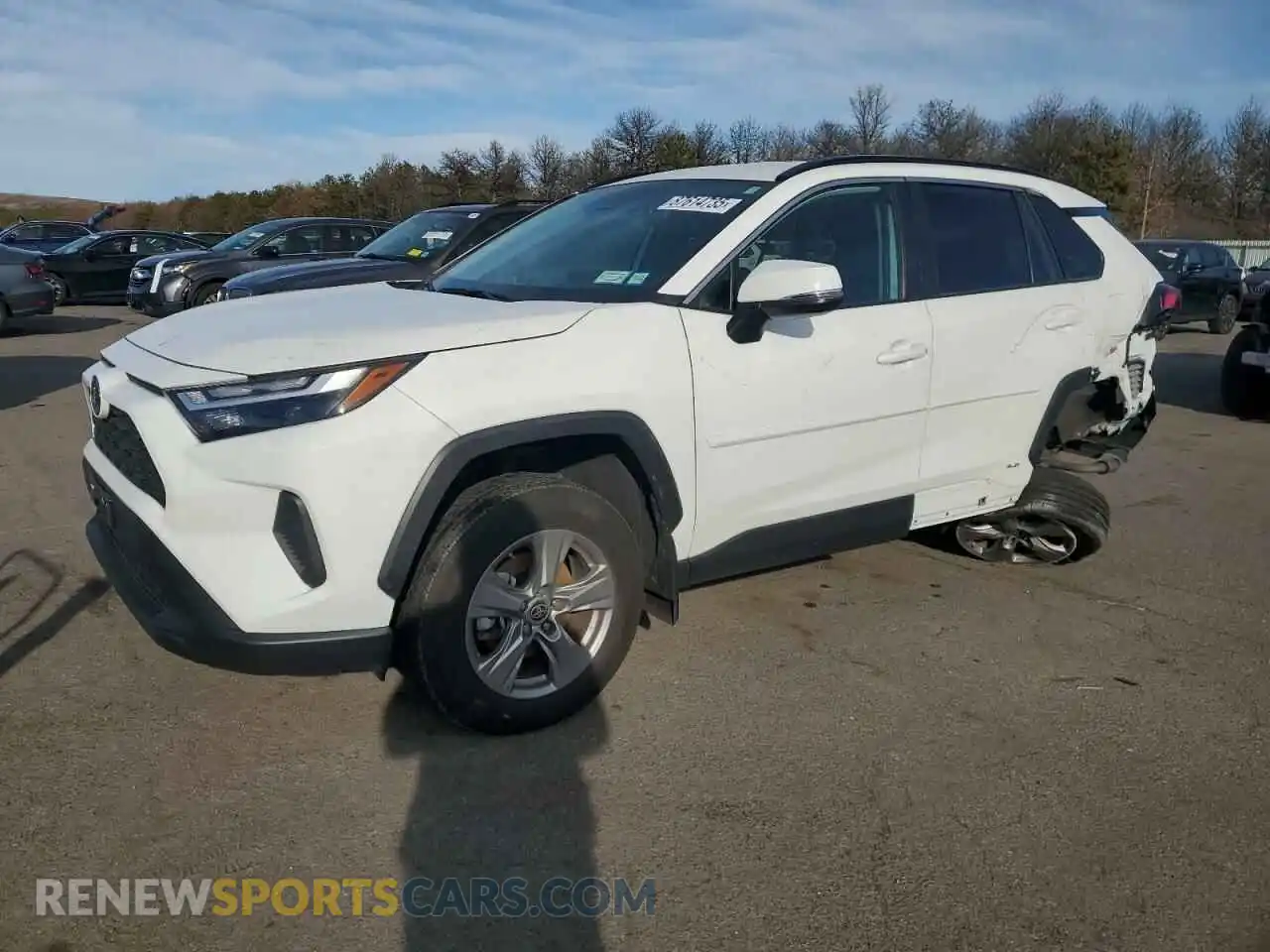 1 Photograph of a damaged car 2T3MWRFV1RW224765 TOYOTA RAV4 2024