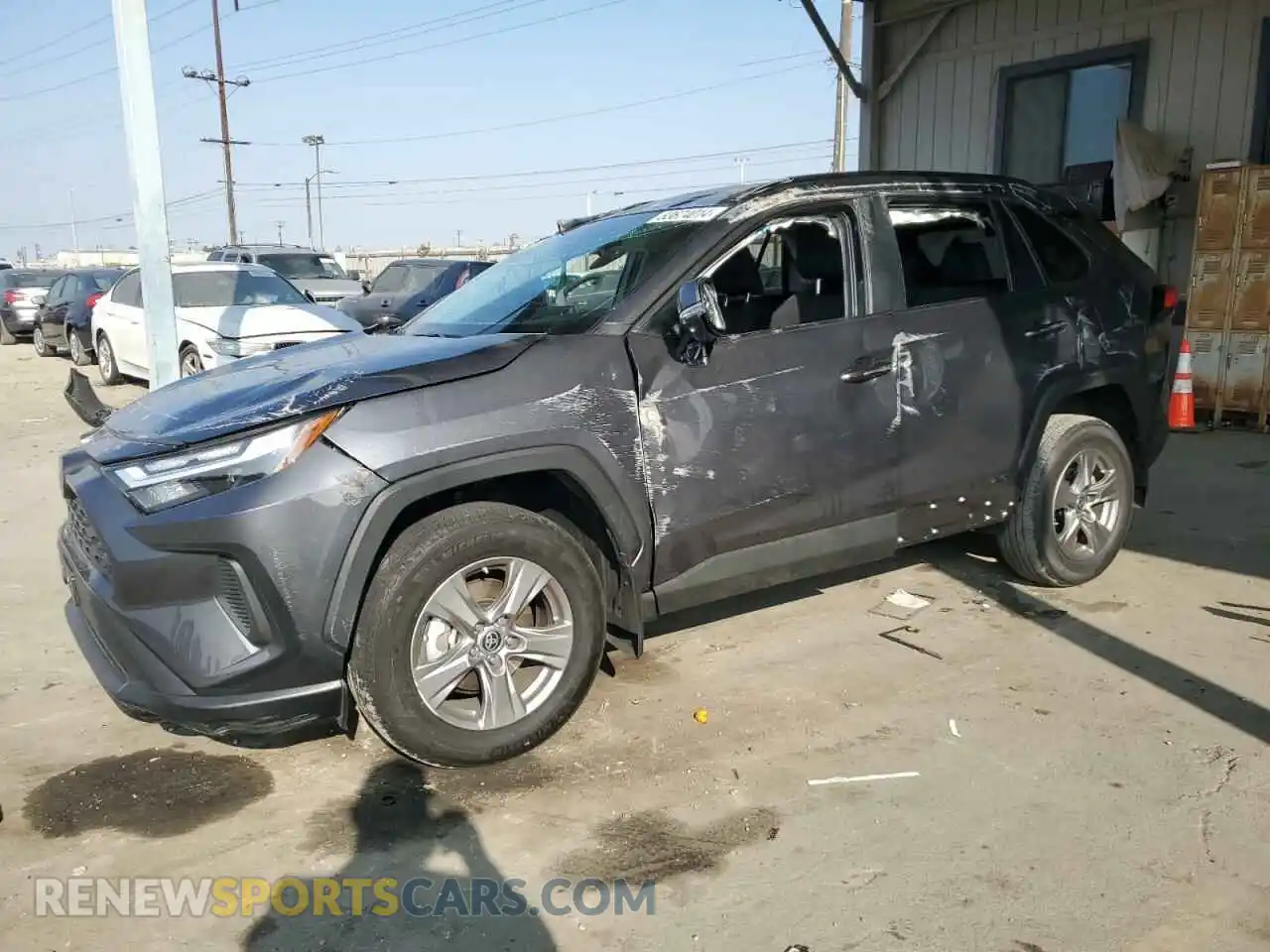 1 Photograph of a damaged car 2T3MWRFV6RW190385 TOYOTA RAV4 2024