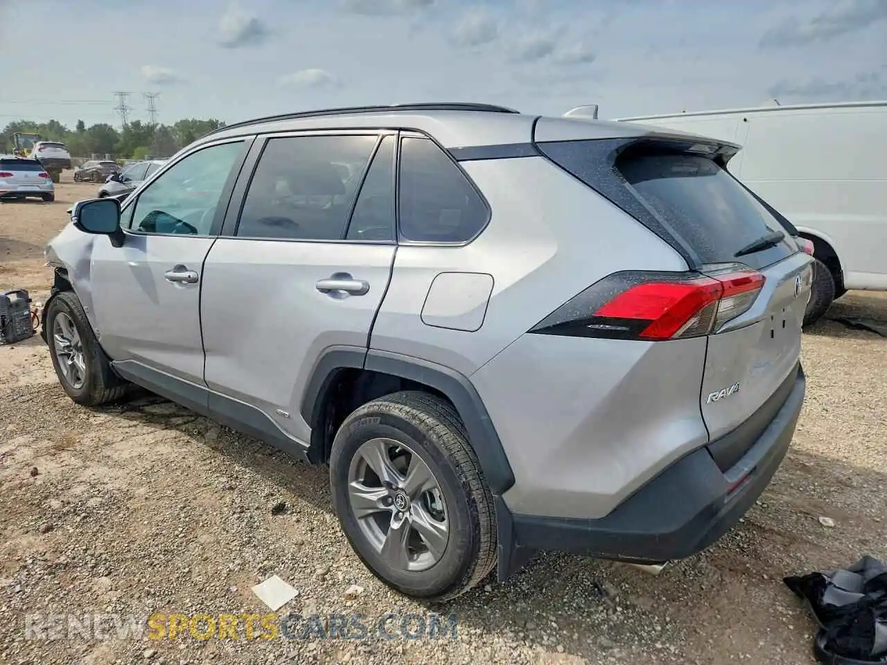 2 Photograph of a damaged car 2T3MWRFV7RW209560 TOYOTA RAV4 2024