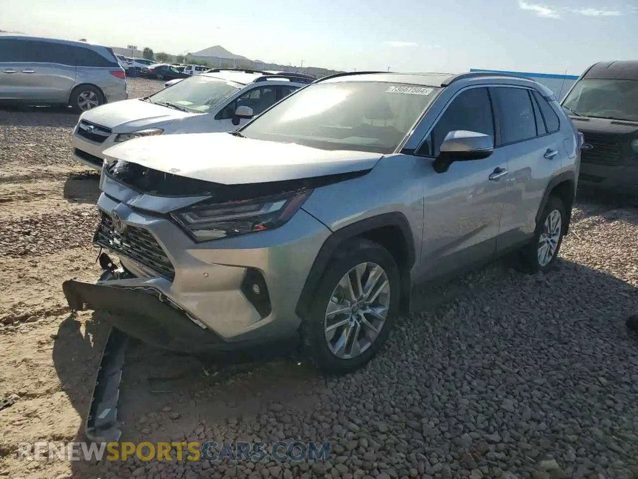 1 Photograph of a damaged car 2T3N1RFV1RC425327 TOYOTA RAV4 2024