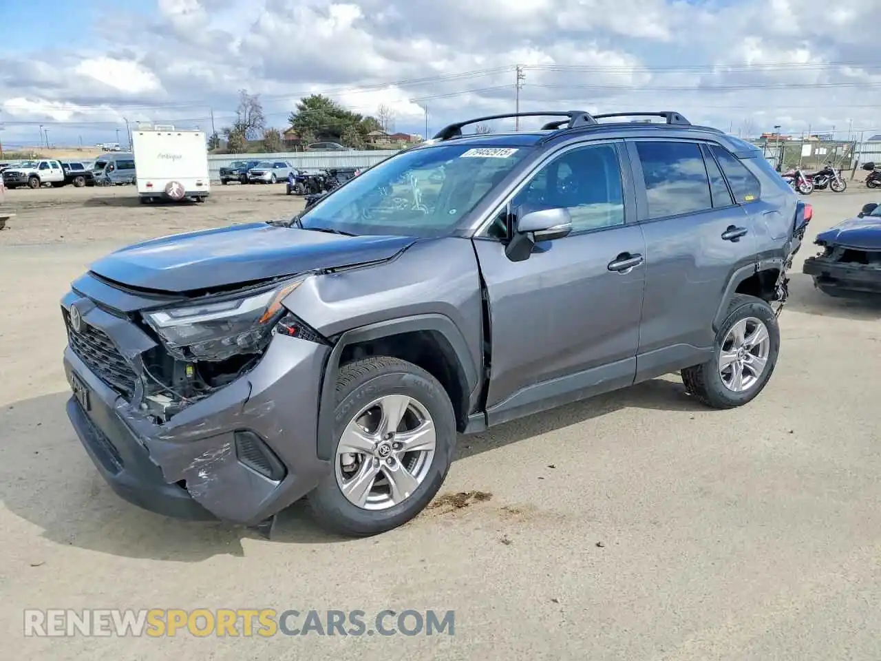 1 Photograph of a damaged car 2T3P1RFV0RC445030 TOYOTA RAV4 2024