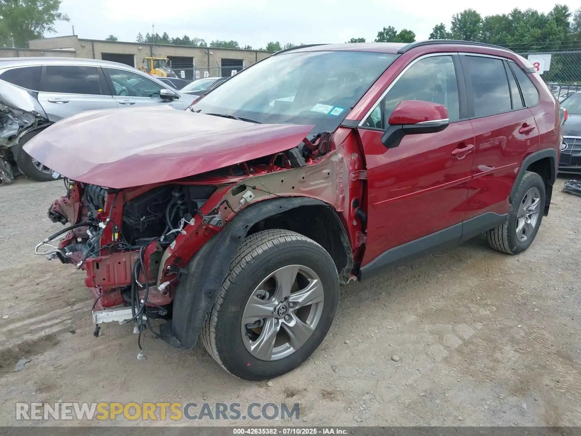2 Photograph of a damaged car 2T3P1RFV0RW417629 TOYOTA RAV4 2024