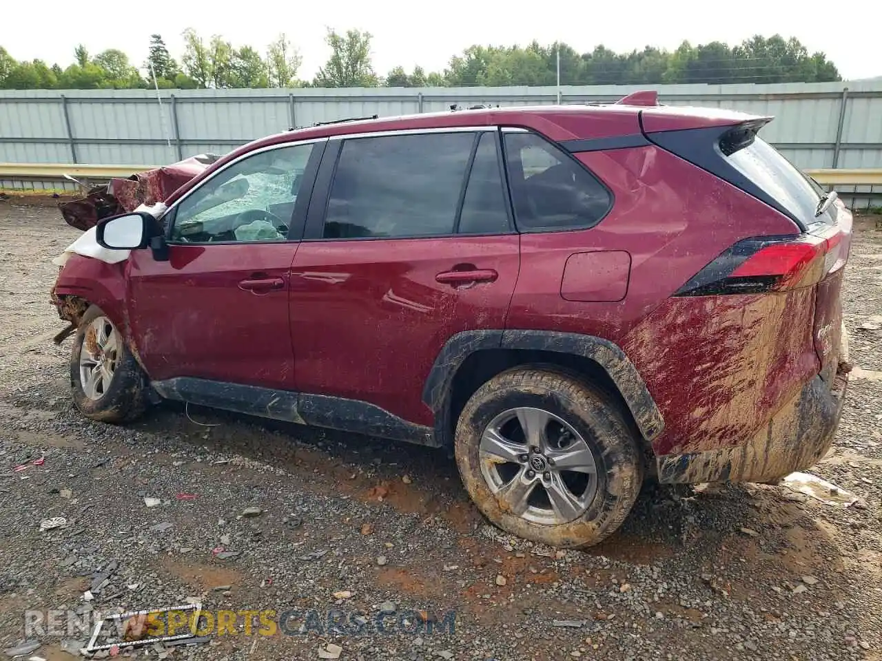 2 Photograph of a damaged car 2T3P1RFV0RW443714 TOYOTA RAV4 2024