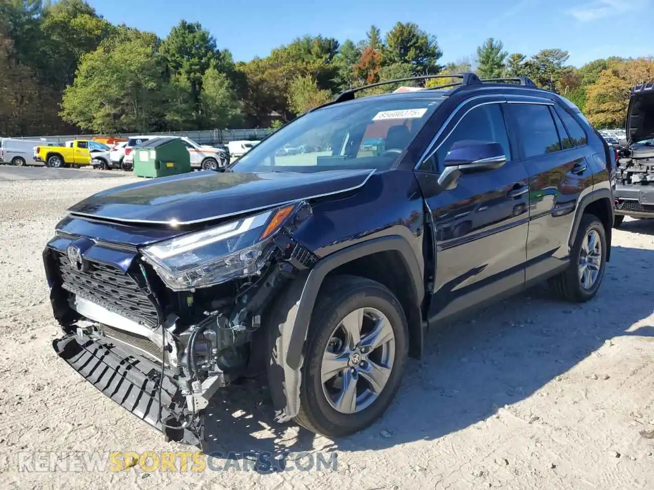 1 Photograph of a damaged car 2T3P1RFV0RW488507 TOYOTA RAV4 2024