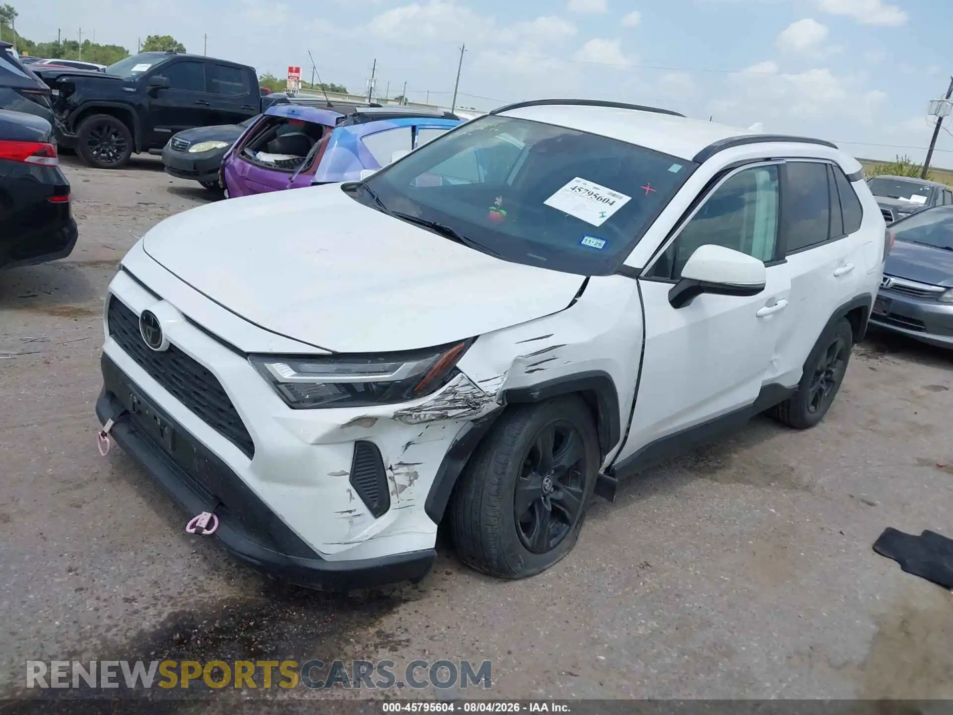 2 Photograph of a damaged car 2T3P1RFV1RC408892 TOYOTA RAV4 2024