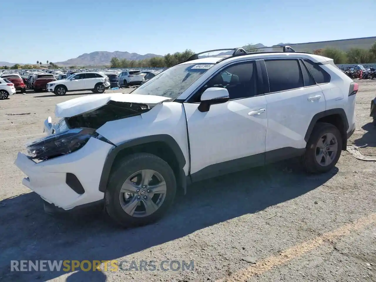 1 Photograph of a damaged car 2T3P1RFV1RC464136 TOYOTA RAV4 2024