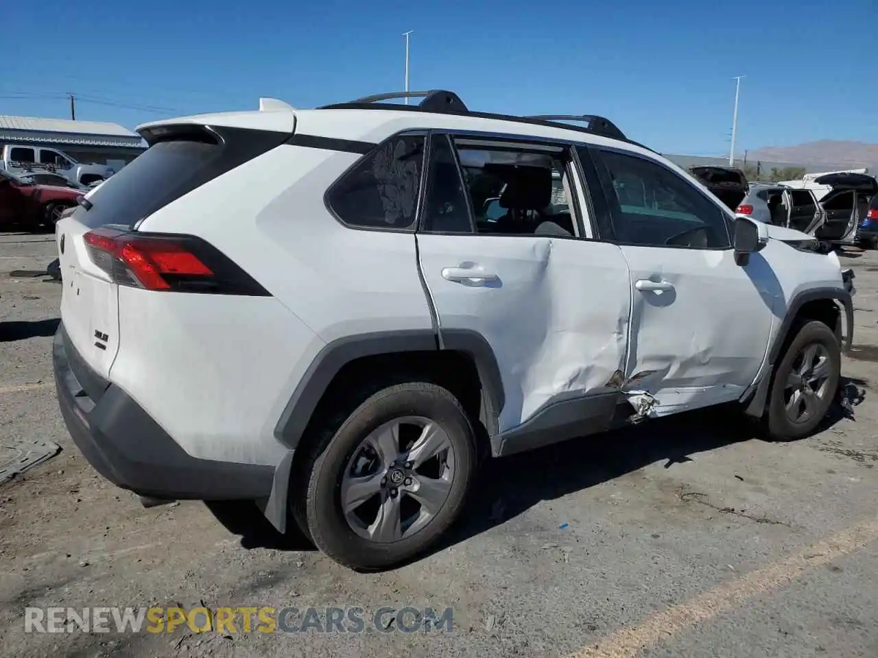 3 Photograph of a damaged car 2T3P1RFV1RC464136 TOYOTA RAV4 2024