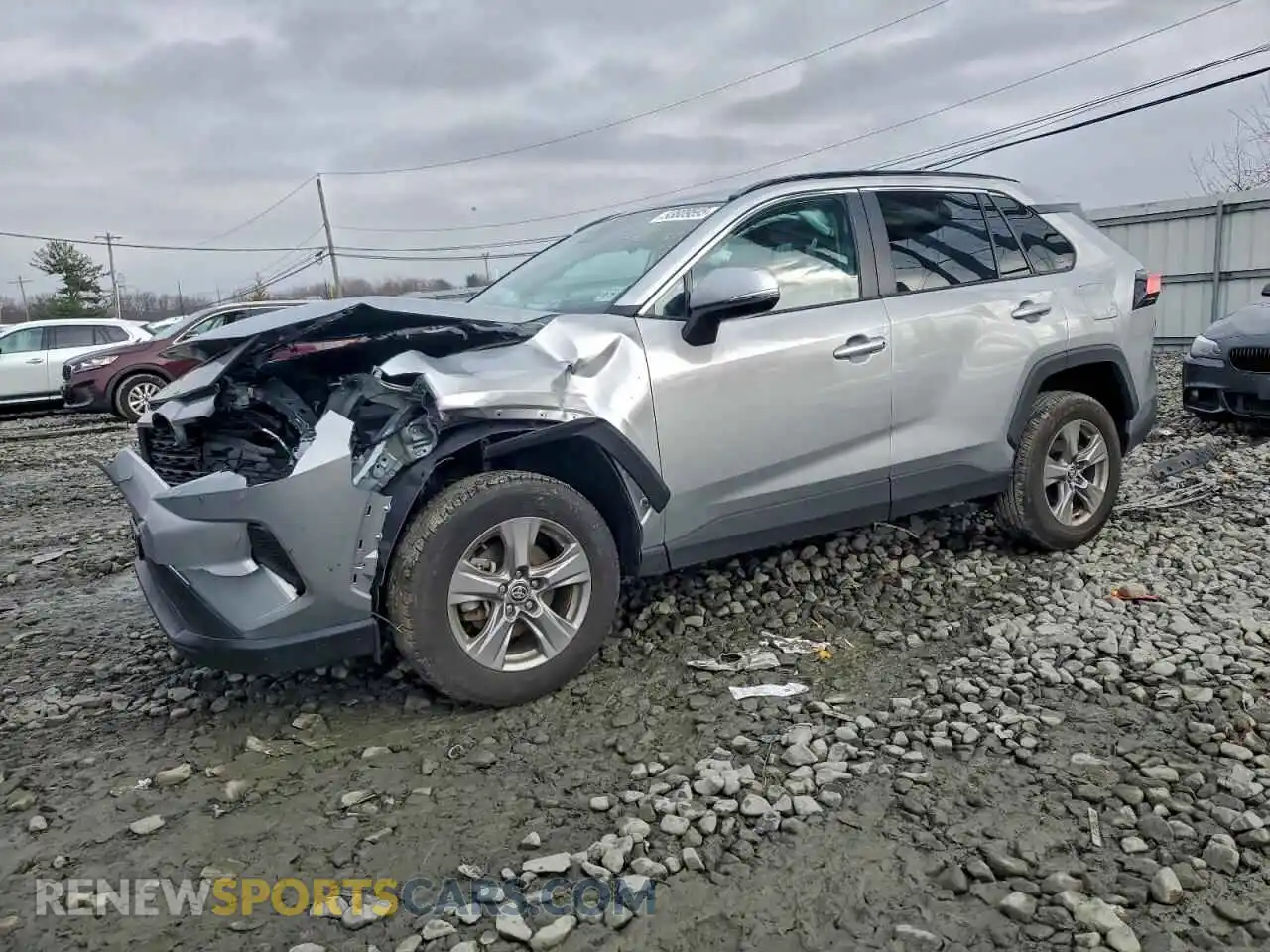 1 Photograph of a damaged car 2T3P1RFV1RC485021 TOYOTA RAV4 2024