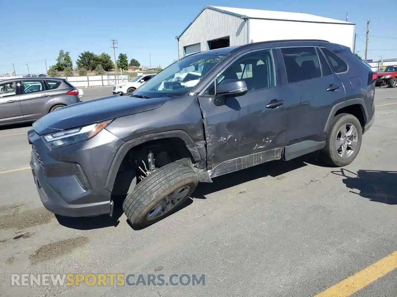 1 Photograph of a damaged car 2T3P1RFV1RC489005 TOYOTA RAV4 2024
