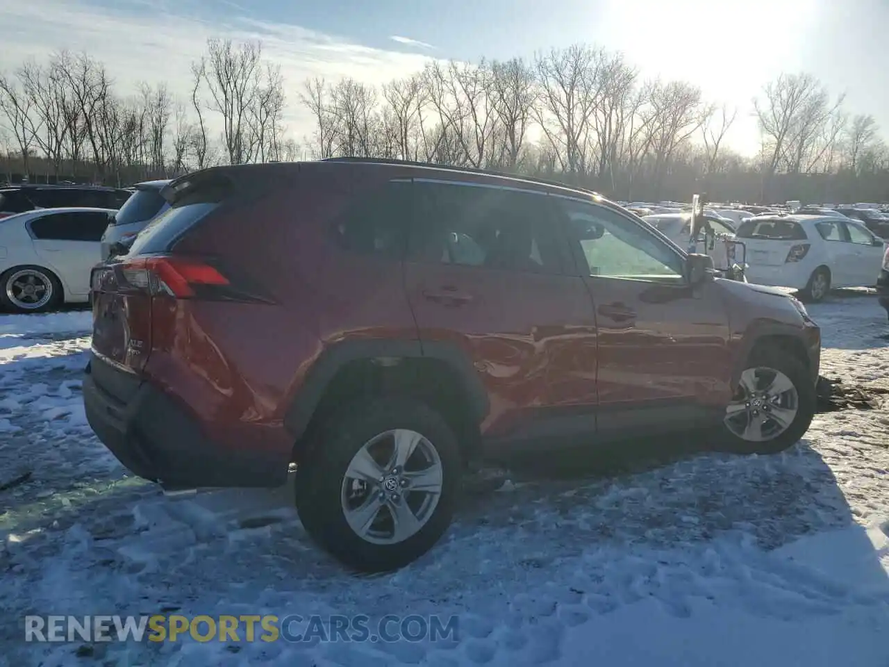 3 fotografías del automóvil dañado 2T3P1RFV1RW481629 TOYOTA RAV4 2024