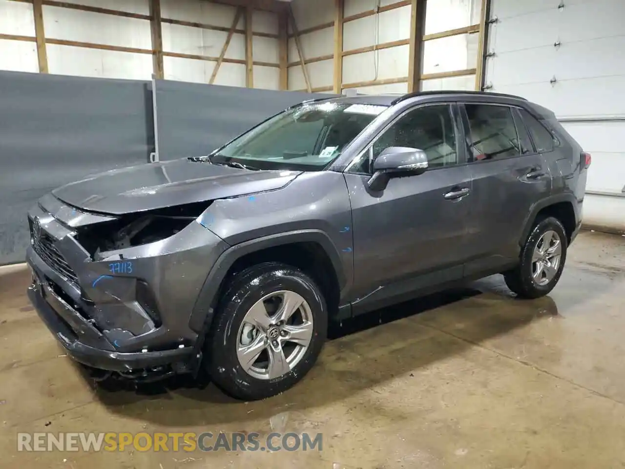 1 Photograph of a damaged car 2T3P1RFV2RC431307 TOYOTA RAV4 2024
