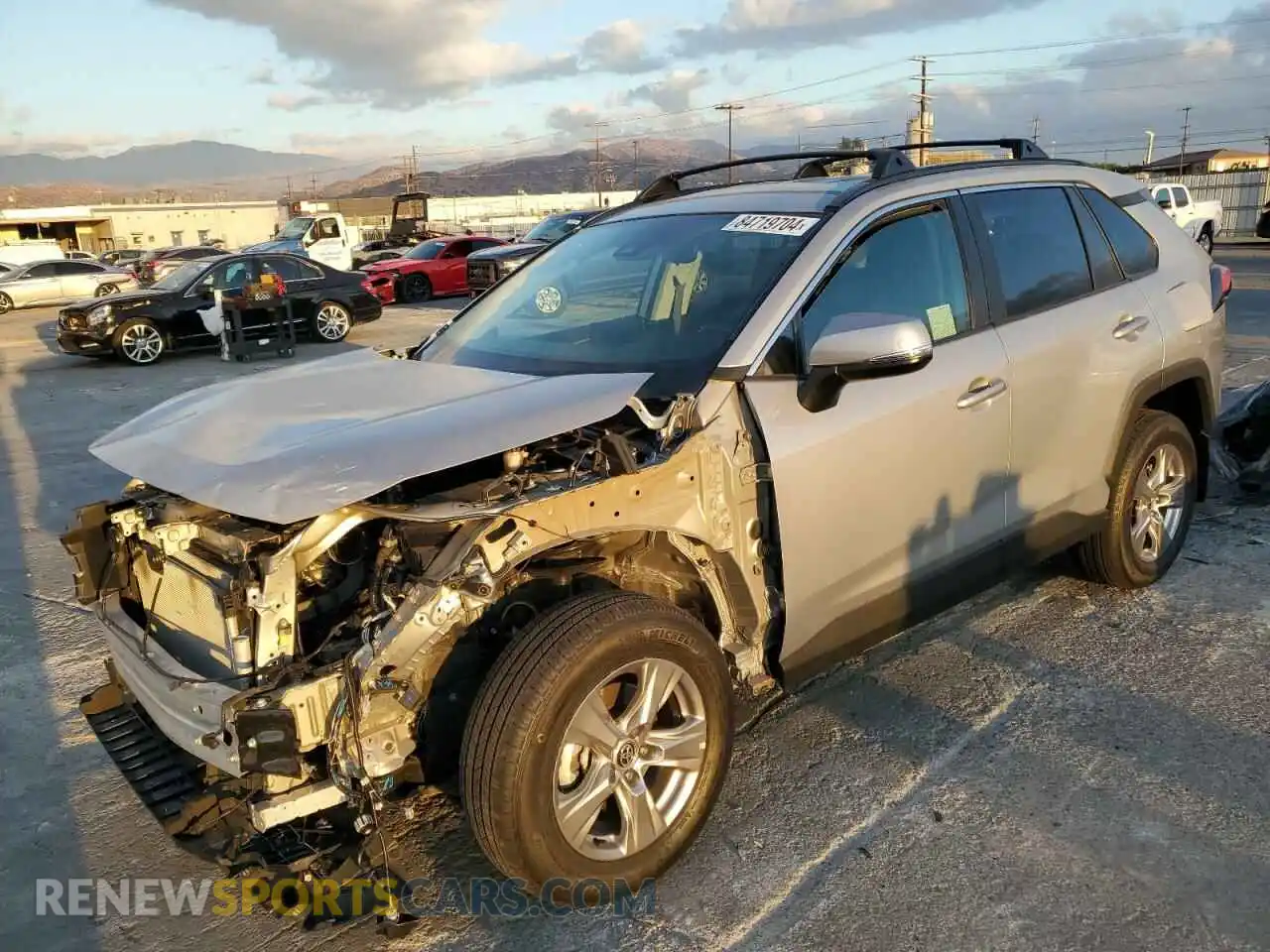 1 Photograph of a damaged car 2T3P1RFV2RW440295 TOYOTA RAV4 2024