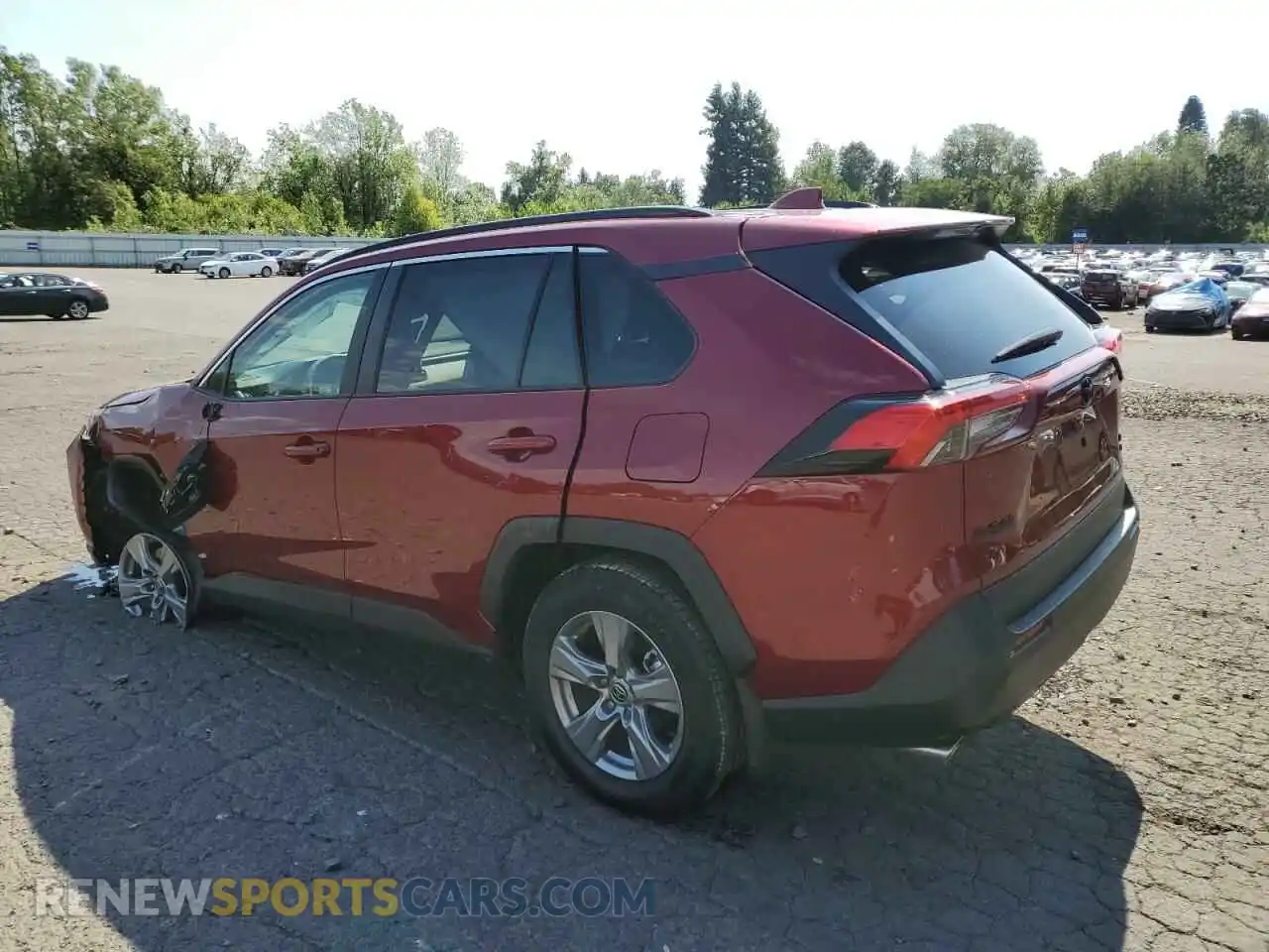 2 Photograph of a damaged car 2T3P1RFV2RW462815 TOYOTA RAV4 2024