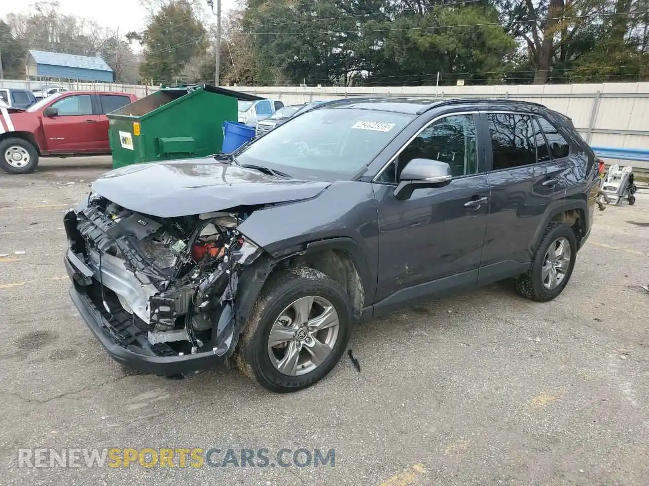 1 Photograph of a damaged car 2T3P1RFV2RW465195 TOYOTA RAV4 2024