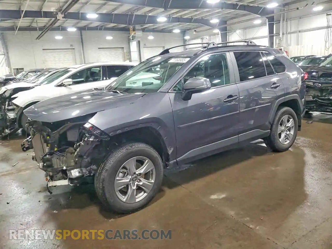 1 Photograph of a damaged car 2T3P1RFV2RW466203 TOYOTA RAV4 2024