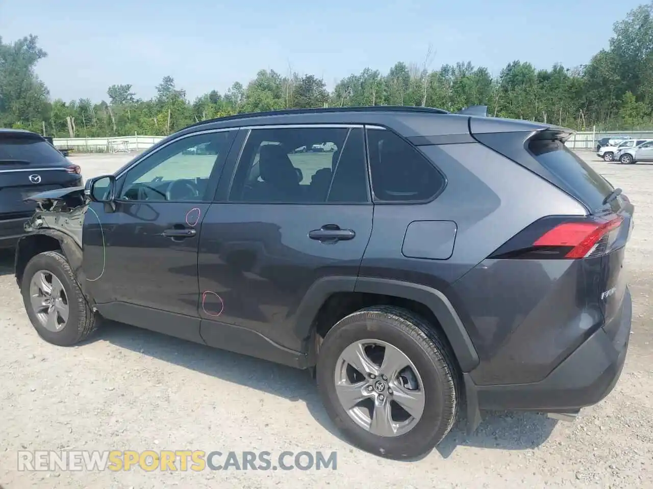 2 fotografías del automóvil dañado 2T3P1RFV3RC393487 TOYOTA RAV4 2024