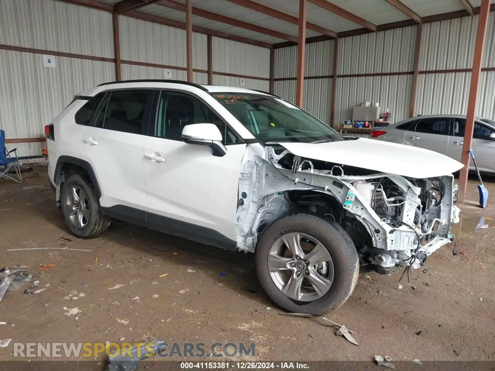 1 Photograph of a damaged car 2T3P1RFV3RC406772 TOYOTA RAV4 2024