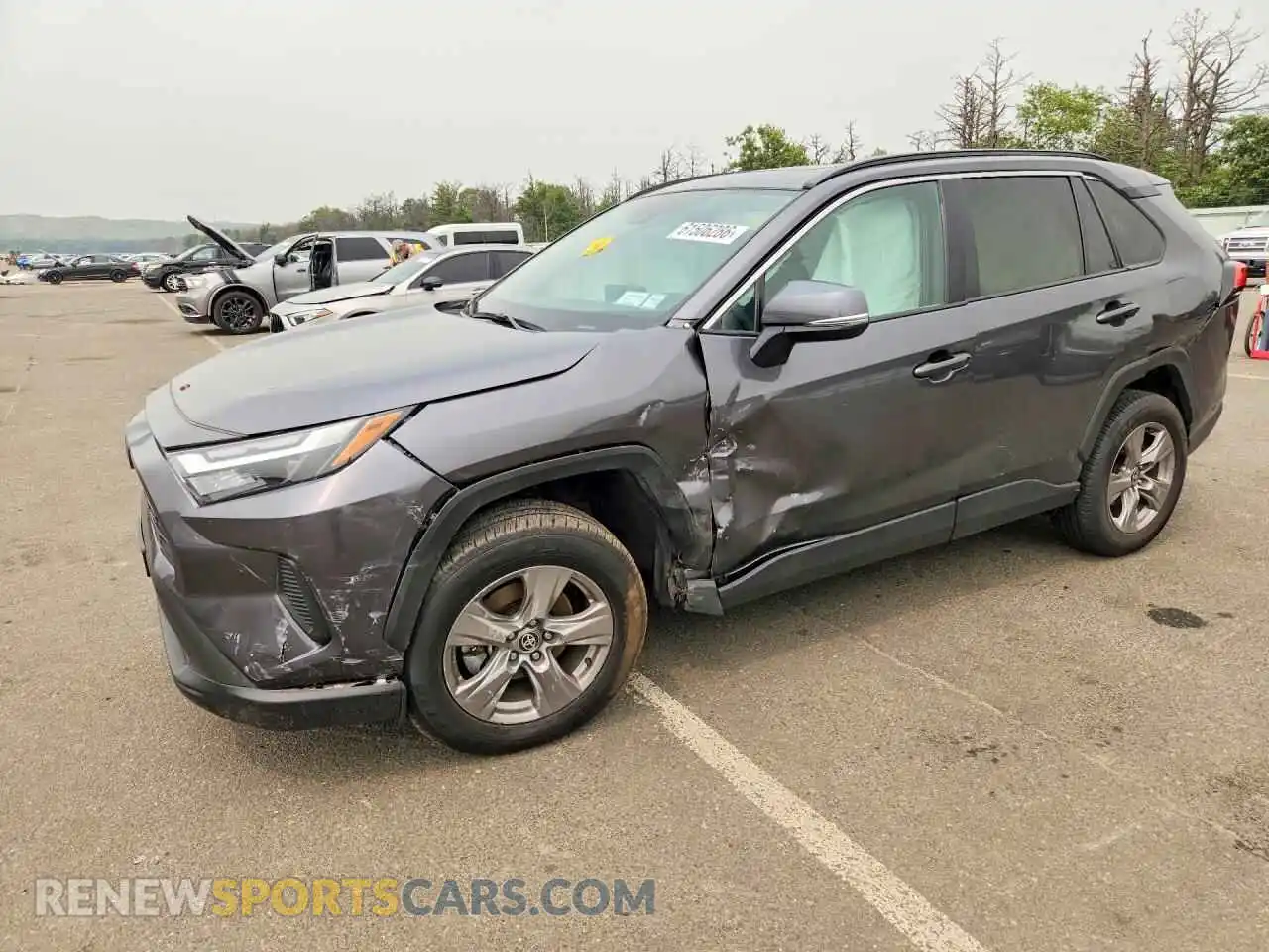 1 Photograph of a damaged car 2T3P1RFV3RC476076 TOYOTA RAV4 2024