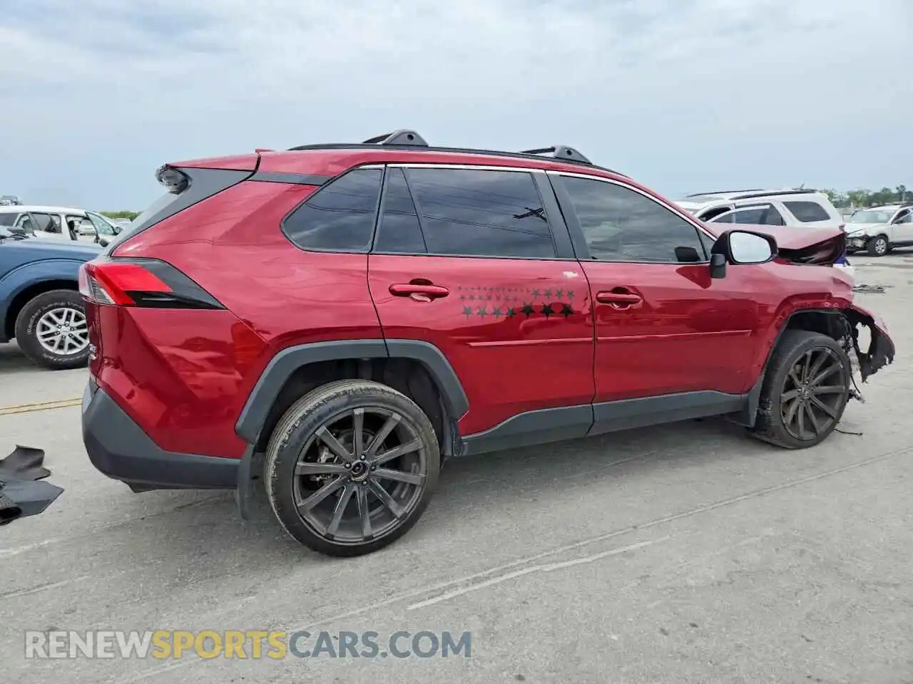 3 Фотография поврежденного автомобиля 2T3P1RFV3RW426521 TOYOTA RAV4 2024