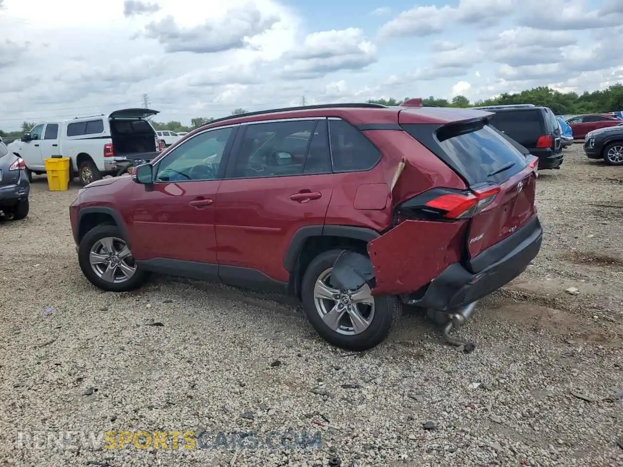 2 Фотография поврежденного автомобиля 2T3P1RFV3RW473497 TOYOTA RAV4 2024