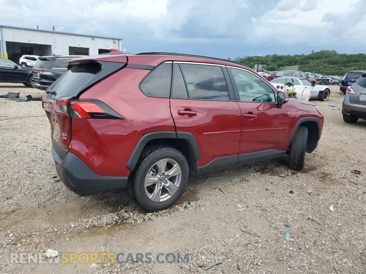 3 Фотография поврежденного автомобиля 2T3P1RFV3RW473497 TOYOTA RAV4 2024