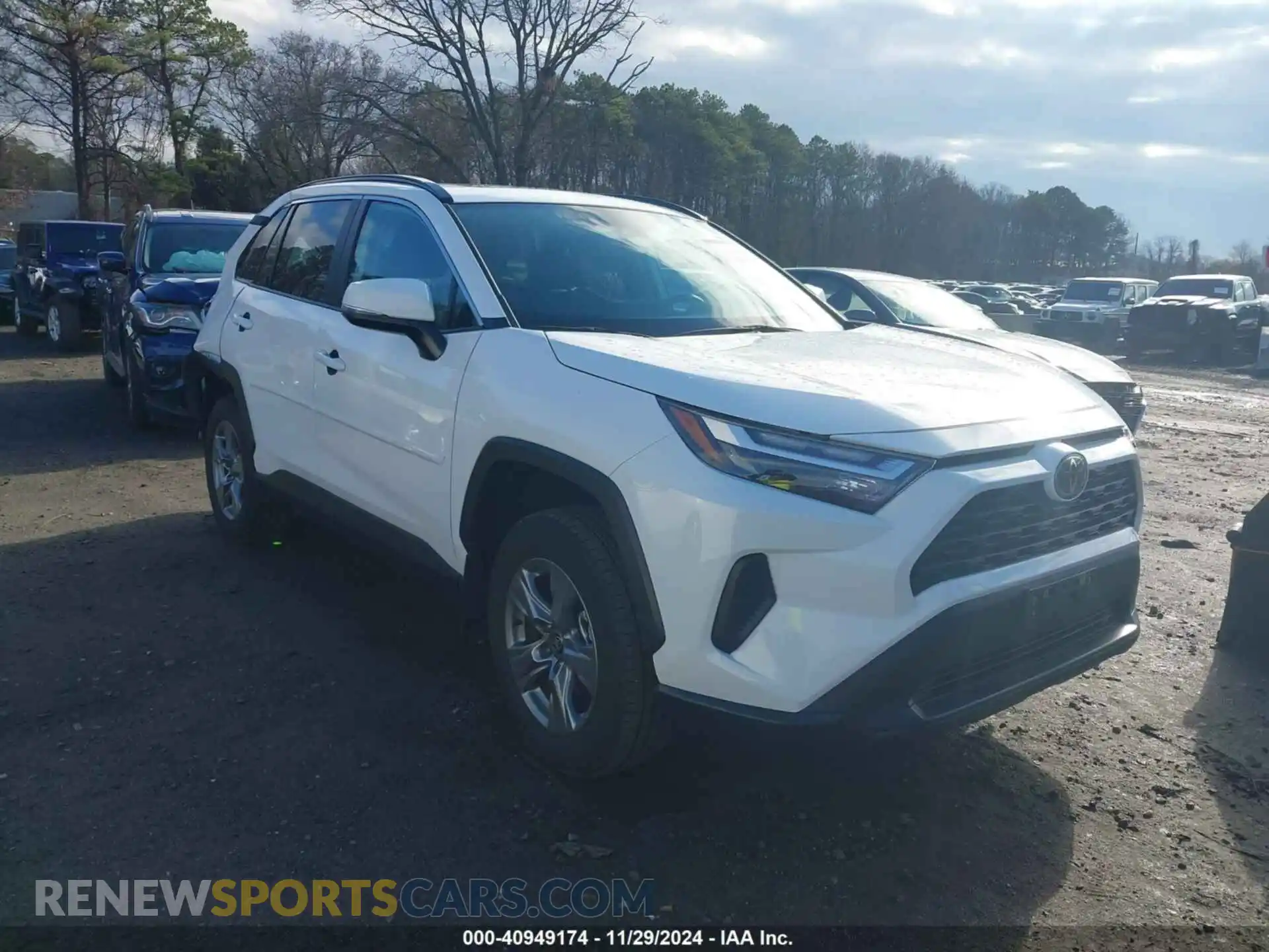 1 Photograph of a damaged car 2T3P1RFV4RC452465 TOYOTA RAV4 2024