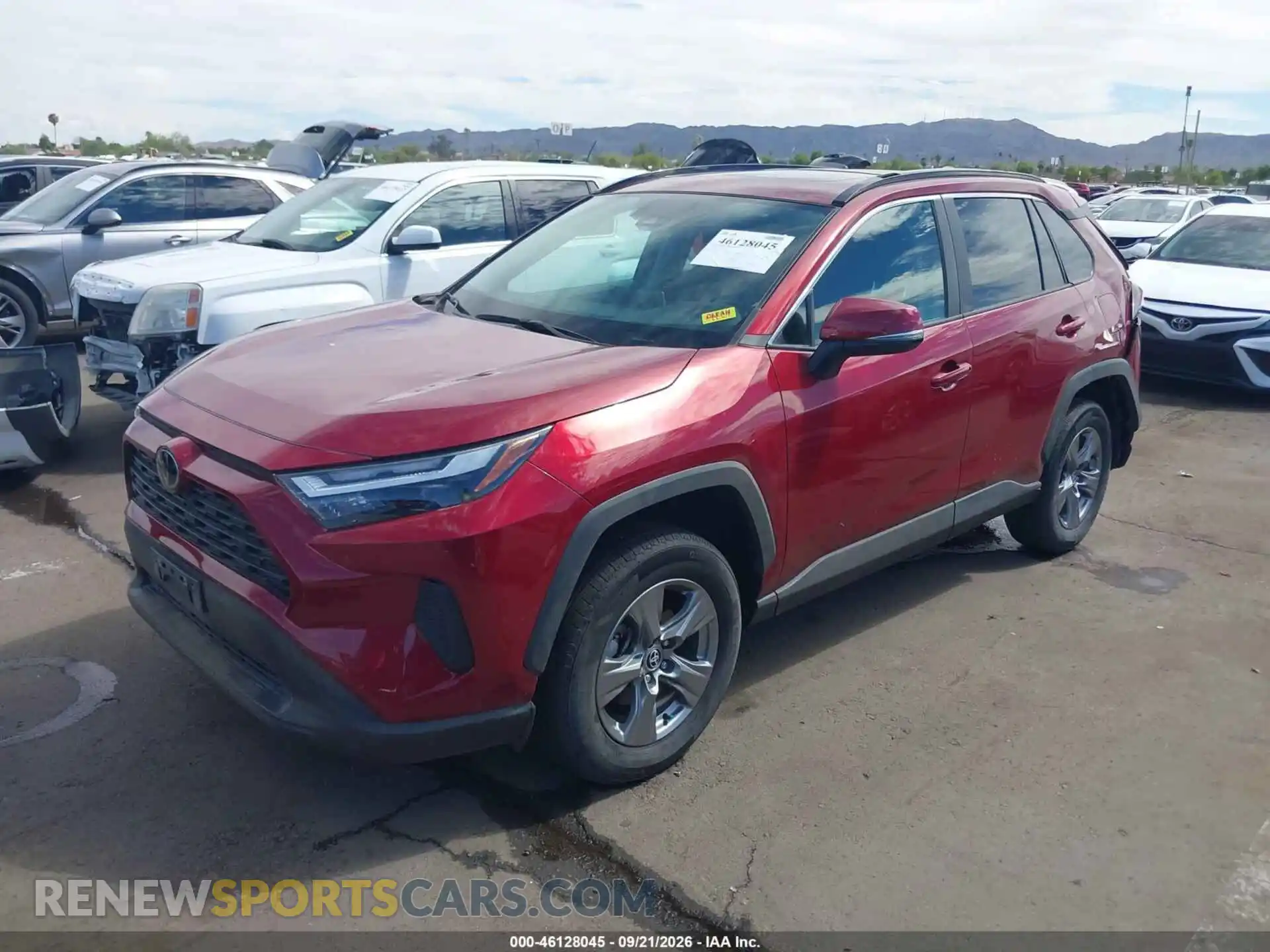 2 fotografías del automóvil dañado 2T3P1RFV4RW437236 TOYOTA RAV4 2024